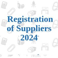 Registration of Suppliers for the Year - 2024